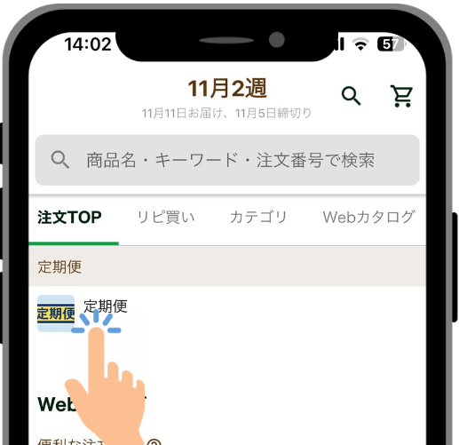 定期便を設定する